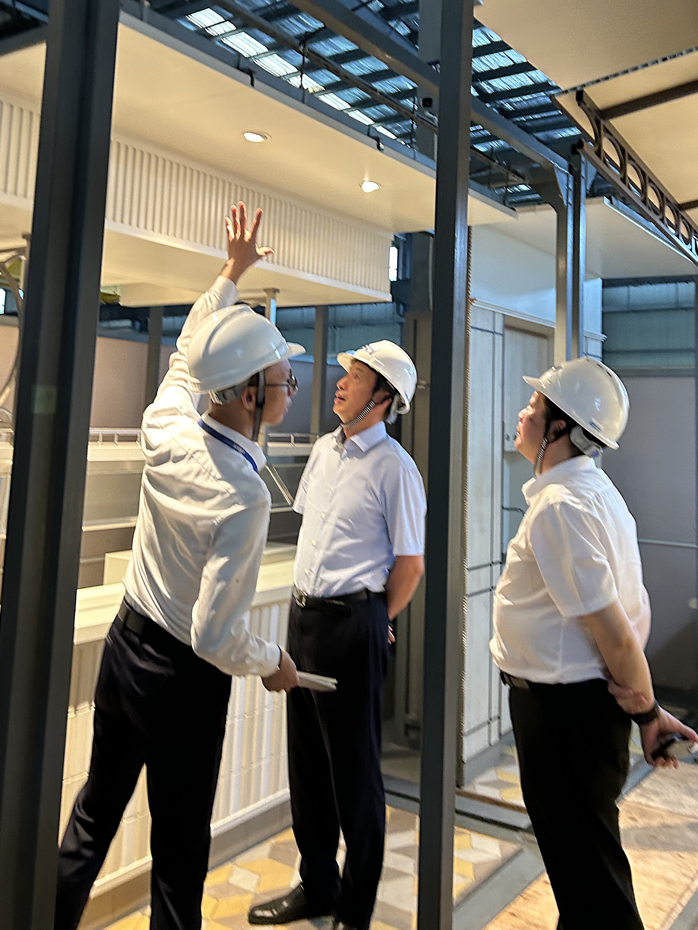 中交协邮轮游艇分会会长宋德星和常务副会长郑炜航调研HBM 中交协邮轮游艇分会会长宋德星和常务副会长郑炜航调研HBM